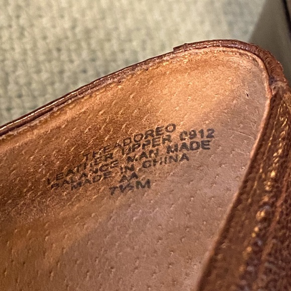 EUC Nine West Adoreo leather wedges - Picture 6 of 6